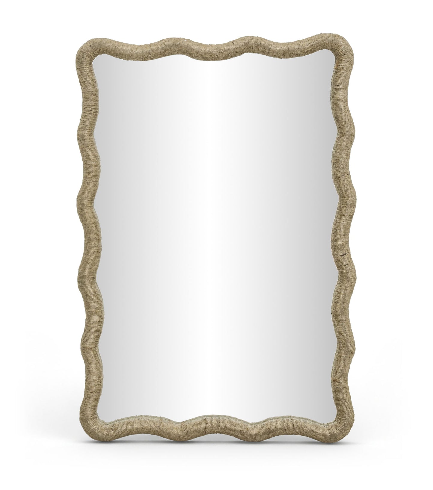 Meadow - Jute Rope Framed Mirror - Natural