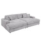 Hilde - Sectional Sofa With 4 Pillows
