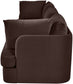 Hammond - Velvet Performance Fabric Upholstered 3 Piece Sofa