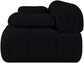 Orin - Velvet Performance Fabric Upholstered 2 Piece Modular Sofa