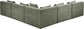 Stellar - 5 Piece Upholstered Modular Sectional