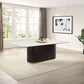 Clayten - Dining Table With Natural Marble Top