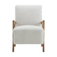 Enzo - Accent Chair - Sheep Skin White (3A Packaging)