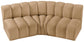 Arc - Velvet 3 Piece Modular Corner Sofa