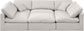 Indulge - Linen 6 Piece Modular Sectional