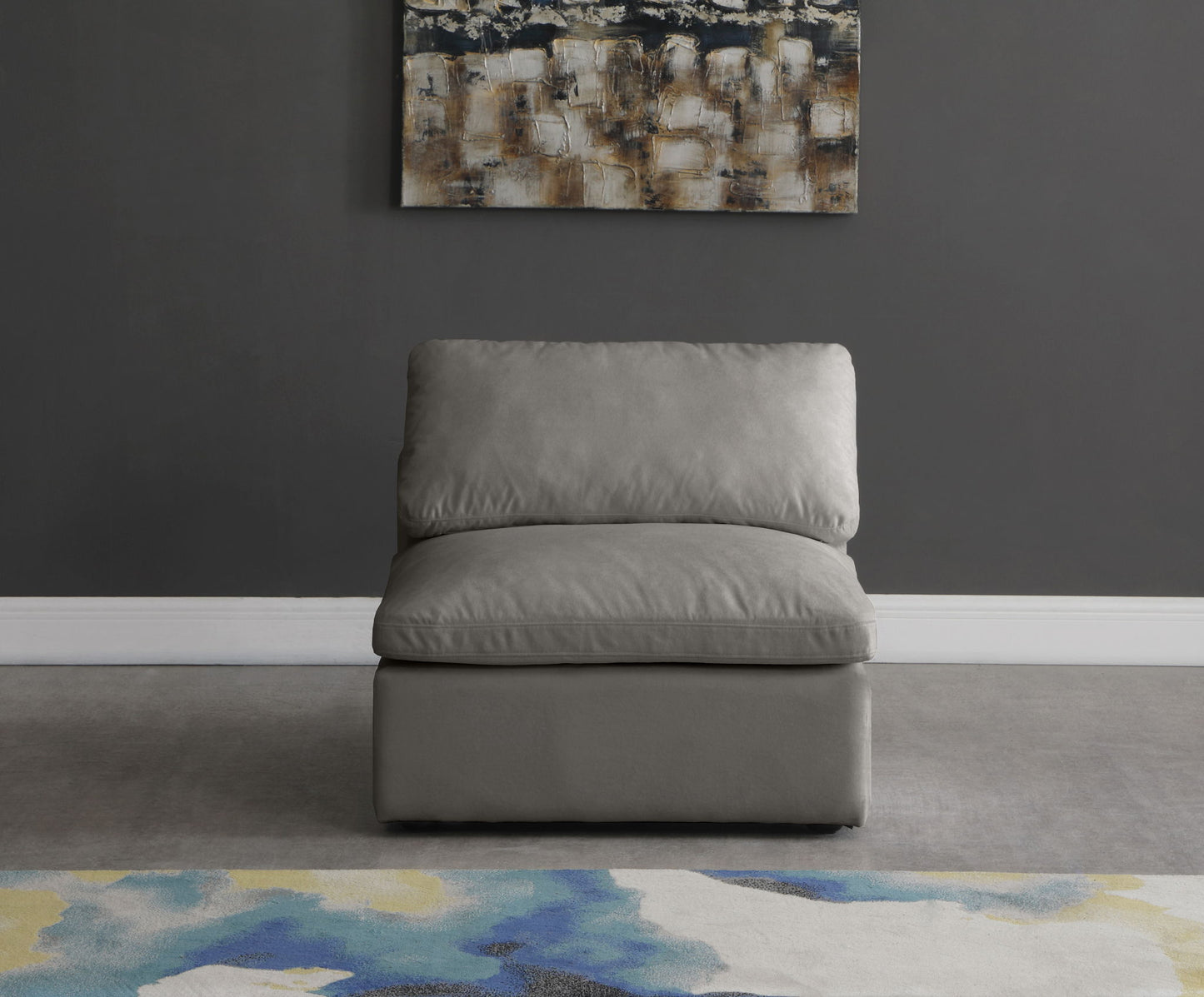 Plush - Modular Armless Chair
