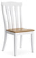Ashbryn Dining Room Side Chair (2/CN)