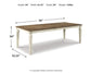 Realyn RECT Dining Room EXT Table