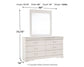 Anarasia Full Sleigh Headboard, Dresser and Mirror