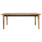 Partridge Rectangular 80-inch Dining Table Natural Sheesham