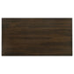 Wes Rectangular 80-inch Wood Dining Table Dark Walnut