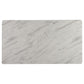 Everett Rectangular 63-inch Faux Marble Dining Table White