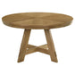 Danvers 5-piece Dining Table Set Brown Oak and Latte