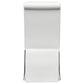 Shawna Upholstered Skirted Side Chair White (Set of 2)