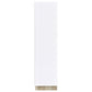 Dalton 65-inch 6-shelf Bookcase White and Distressed Pine