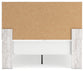 Cayboni Queen Panel Bed with Mirrored Dresser, Chest and 2 Nightstands