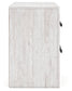 Cayboni Queen Panel Bed with Mirrored Dresser, Chest and 2 Nightstands