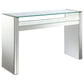 Edna Mirrored Console Table LED Lighting Silver