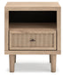 Cielden King Panel Headboard with Mirrored Dresser and Nightstand