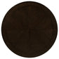 Twyla 5-piece 60-inch Round Wood Dining Table Set Dark Cocoa