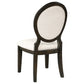 Twyla 5-piece 60-inch Round Wood Dining Table Set Dark Cocoa