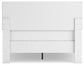Hallityn Full Panel Platform Bed with Dresser and Nightstand