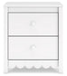 Hallityn Full Panel Platform Bed with Dresser and Nightstand