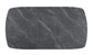 Potero 73-inch Faux Marble Extension Leaf Dining Table Black