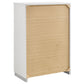 Felicity 5-piece California King Bedroom Set White High Gloss