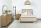 Arini 4-piece Eastern King Bedroom Set Cream and Sand Wash