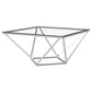 Brittania 3-piece Square Coffee and End Table Set Nickel