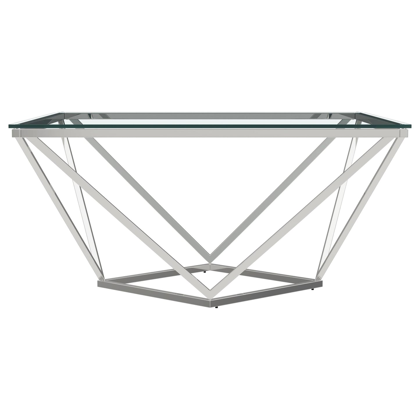 Brittania 3-piece Square Coffee and End Table Set Nickel