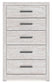 Cayboni Five Drawer Chest