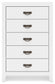 Binterglen Five Drawer Chest