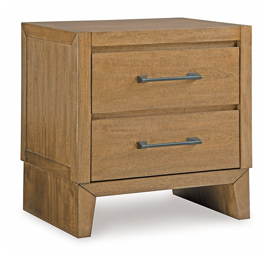 Sherbana Two Drawer Night Stand