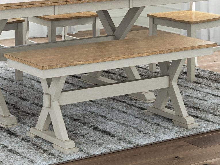 Purlaney Large Dining Room Bench