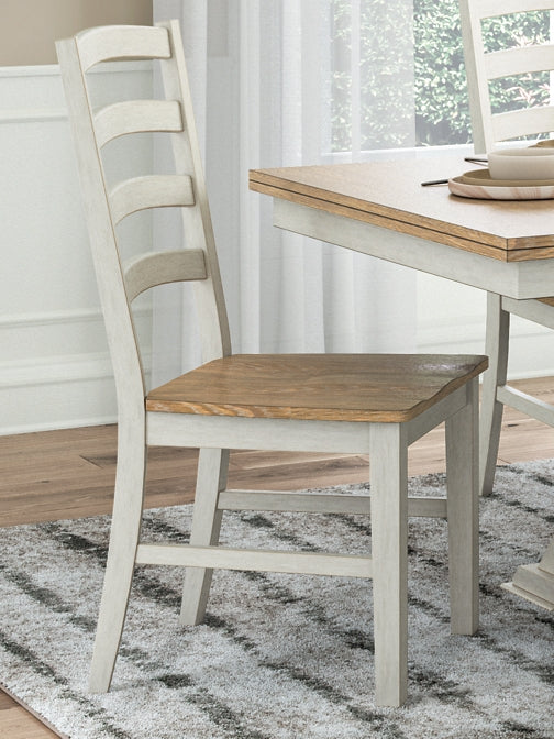 Purlaney Dining Room Side Chair (2/CN)