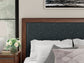 Dilenno California King Upholstered Panel Bed