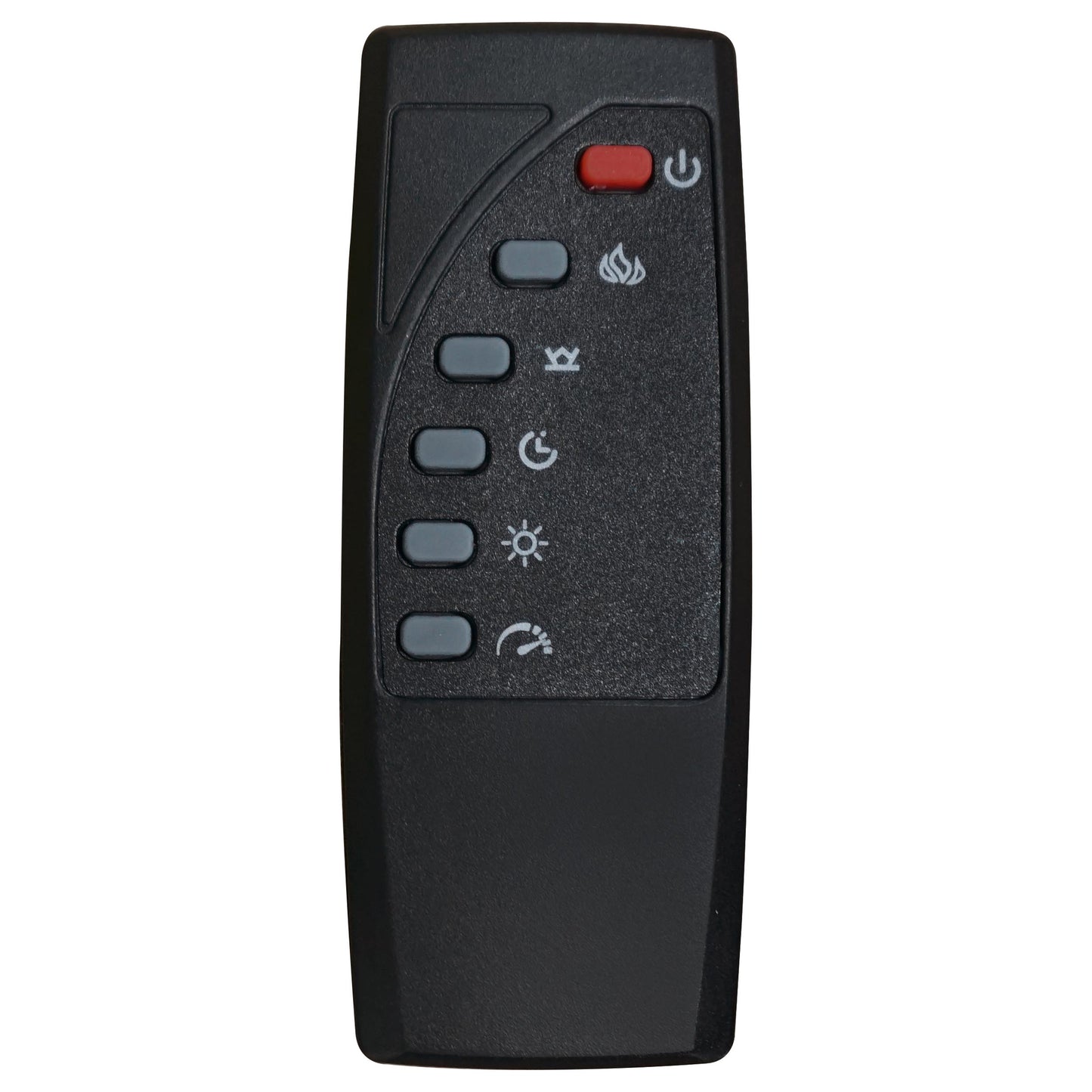 Carey 79-inch TV Stand Fireplace Media Console Dark Pine