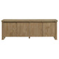 Adina 70-inch TV Stand Media Console Distressed Light Brown