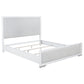 Gracemont 57-inch California King Panel Bed Grey and White