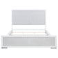 Gracemont 57-inch California King Panel Bed Grey and White