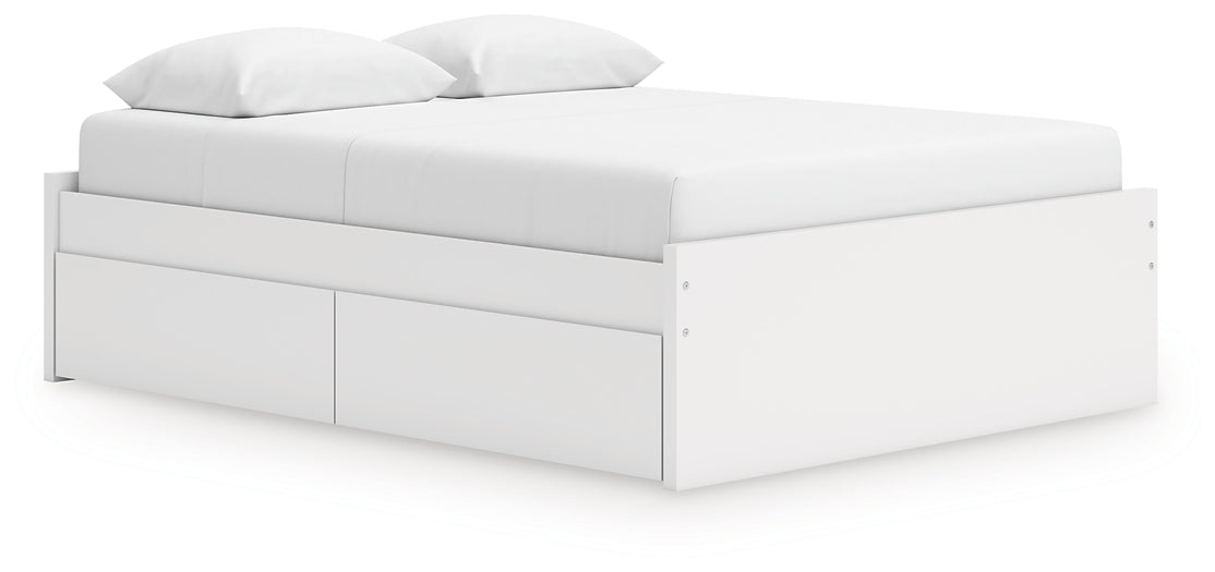 Onita Queen Platform Bed with 1 Side Storage