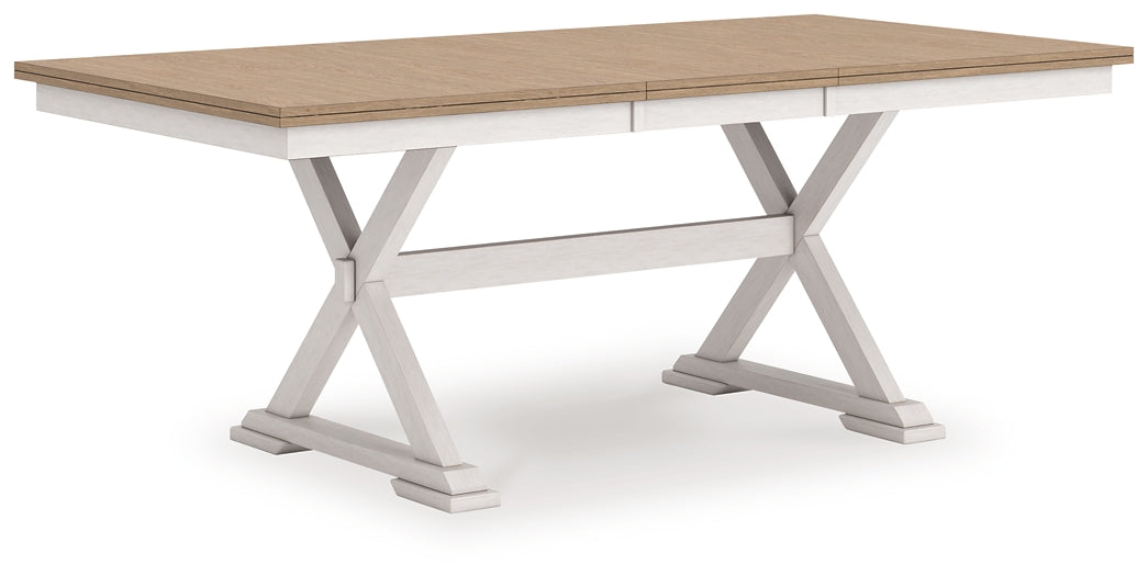 Purlaney RECT DRM Butterfly EXT Table