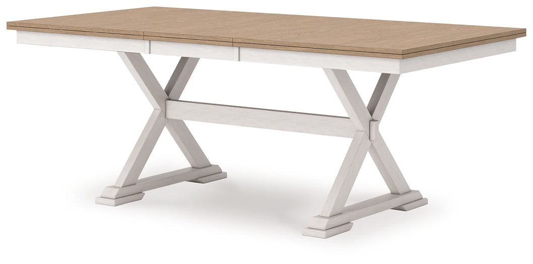Purlaney RECT DRM Butterfly EXT Table