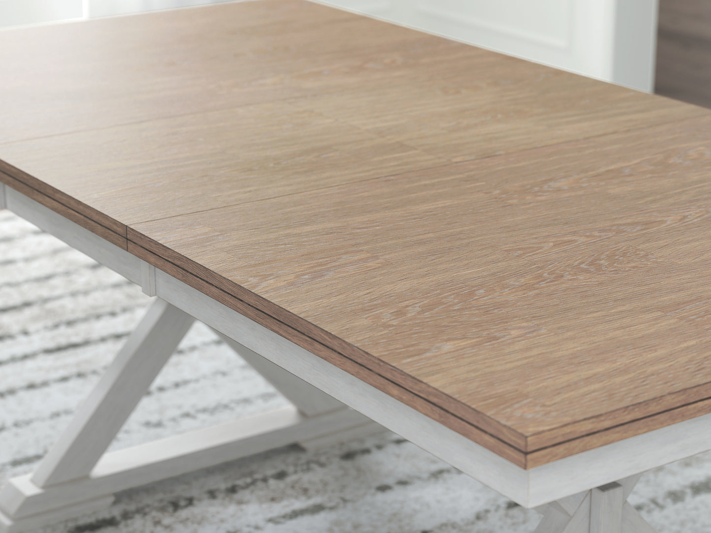 Purlaney RECT DRM Butterfly EXT Table