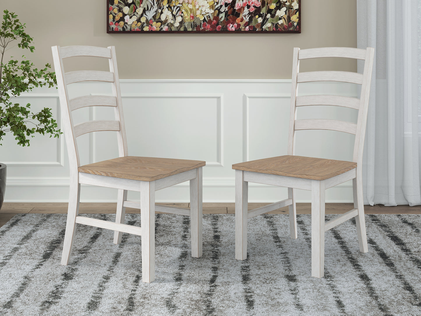 Purlaney Dining Room Side Chair (2/CN)
