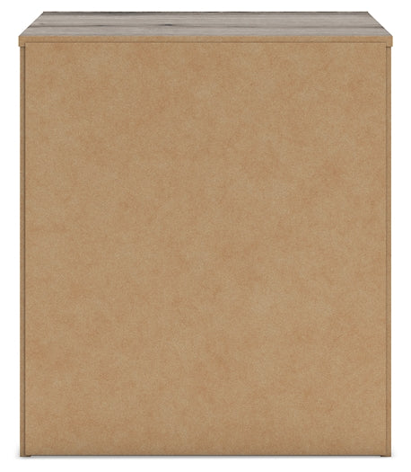 Graystorm Twin Panel Bed with Storage with Mirrored Dresser and Nightstand