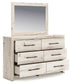 Lawroy Twin Panel Headboard, Dresser, Mirror and Nightstand