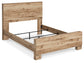 Hyanna King Panel Bed, Dresser, Mirror and Nightstand